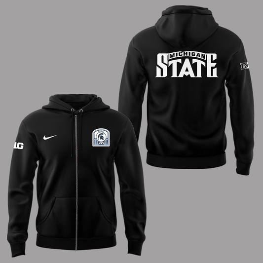 Limited Edition MSU_Basketball Zip Hoodie