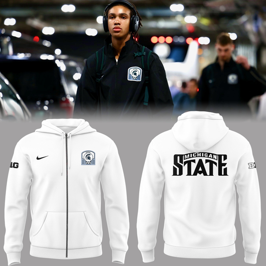 Limited Edition MSU_Basketball Zip Hoodie