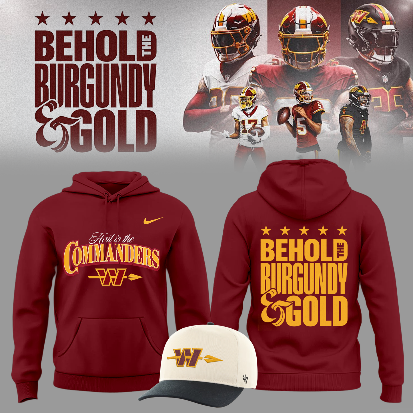 Limited Edition W.Commanders Franchise Focus Club Shirt