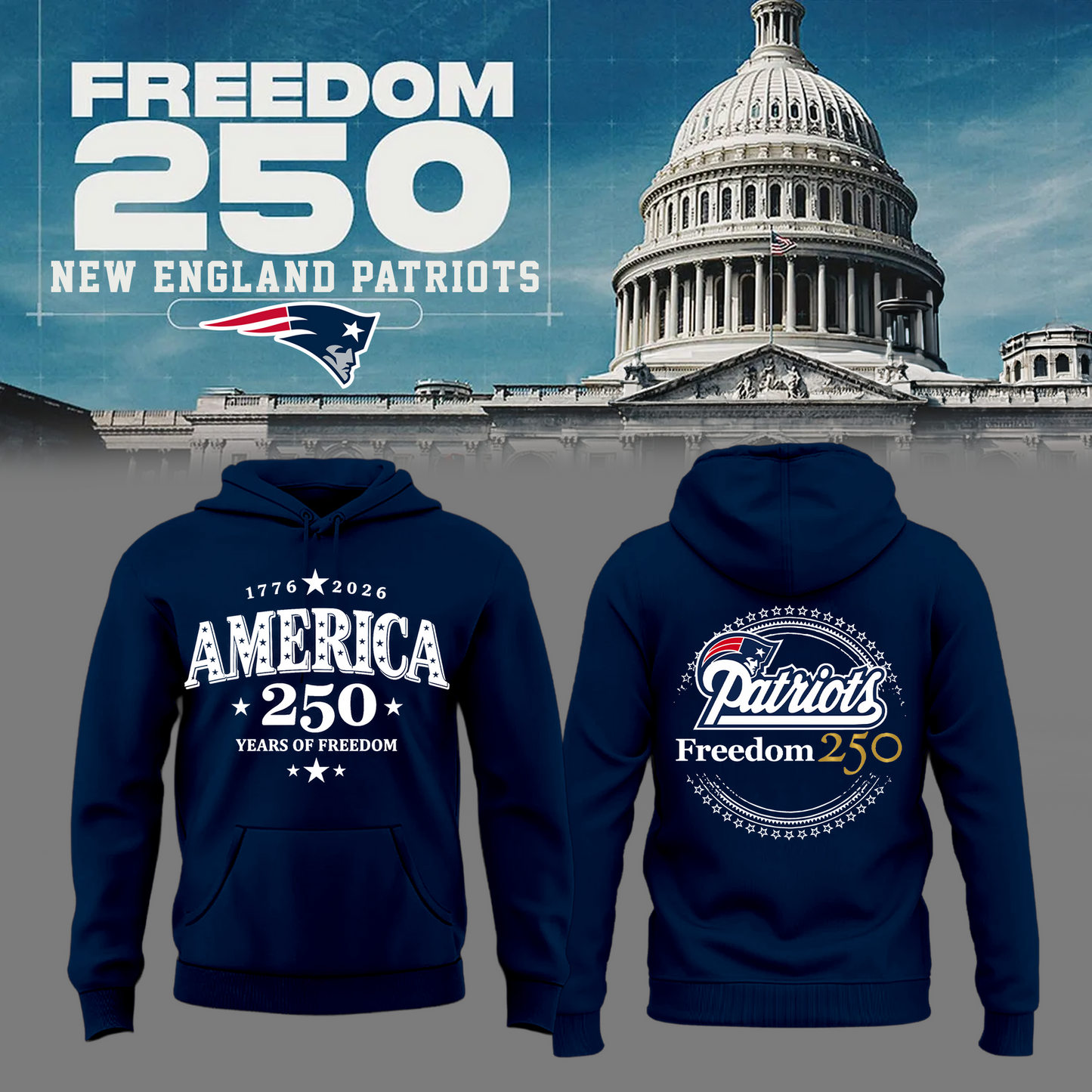 Freedom 250 American NE Patriots Limited Edition
