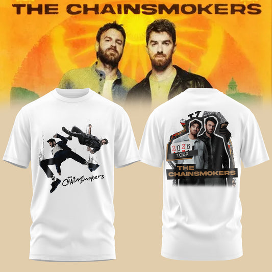 The Chainsmokers Tour 2026 Premium Graphic T-Shirt V3