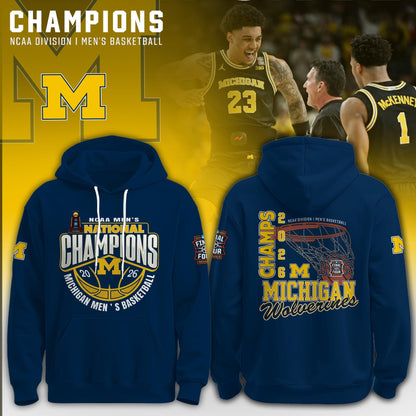 Basketball x Michigan Champions 2026 Limited Edition Hoodie