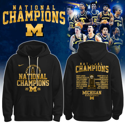 Basketball x Michigan Champions 2026 Limited Edition Hoodie