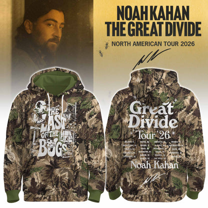 The Great Divide Tour Noah Kahan Limited Edition Hoodie V2