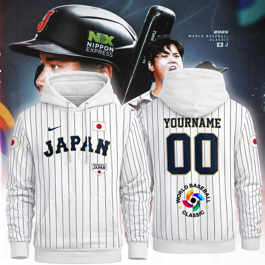 Japan Baseball 2026 World Baseball Classic Hoodie Limited