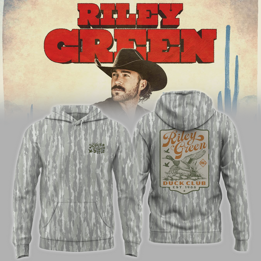 Riley Green Cowboy As It Gets Tour 2026 Edition Hoodie