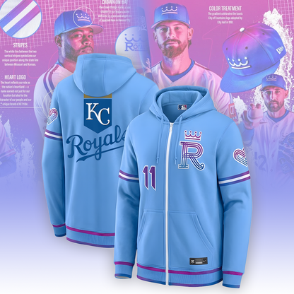 The Royal Gradient Limited Edition Zip Hoodie