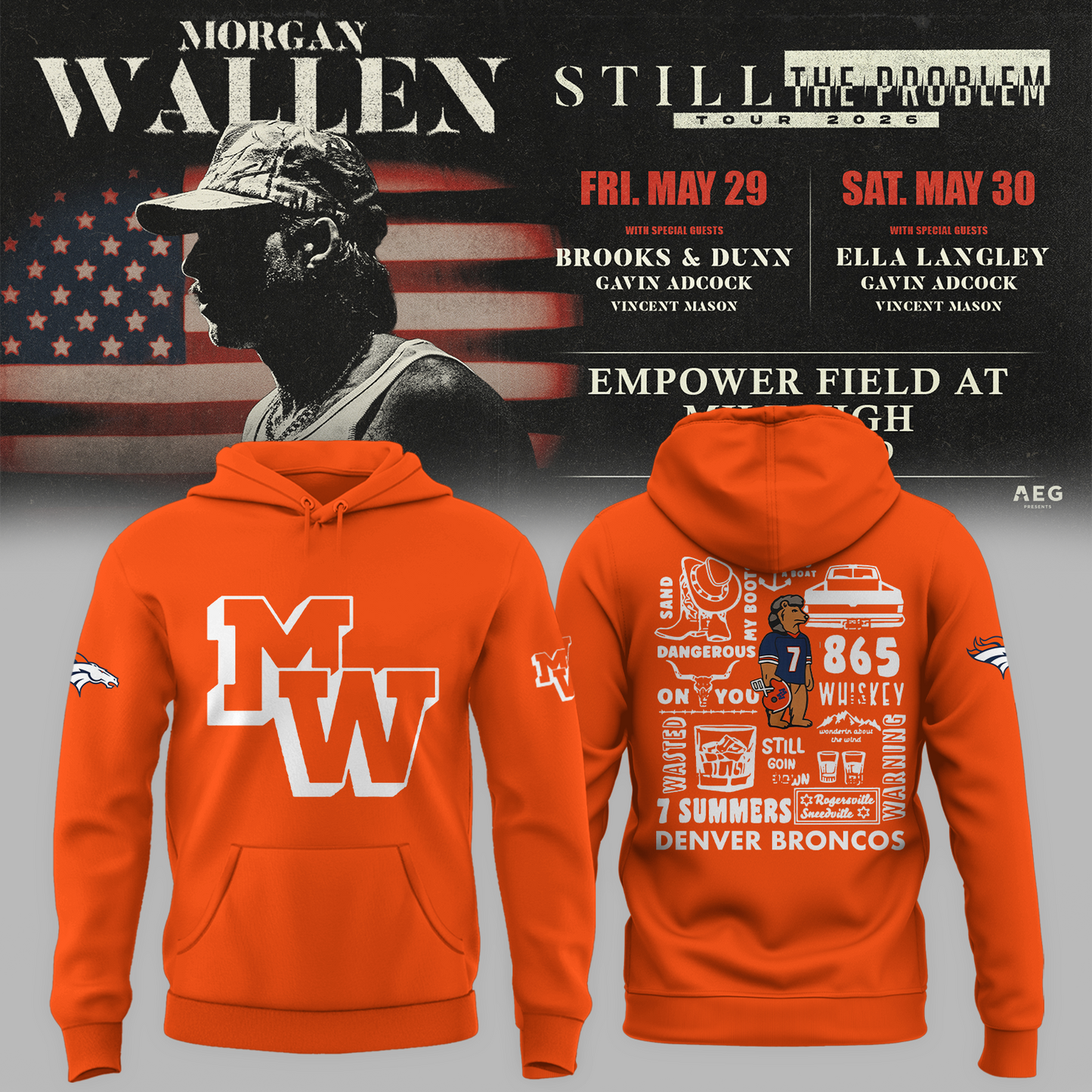 Limited Edition MWallen x DenverBs Hoodie 2026