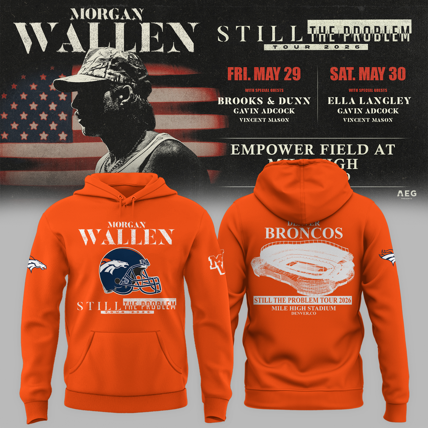 Limited Edition MWallen x DenverBs Hoodie 2026