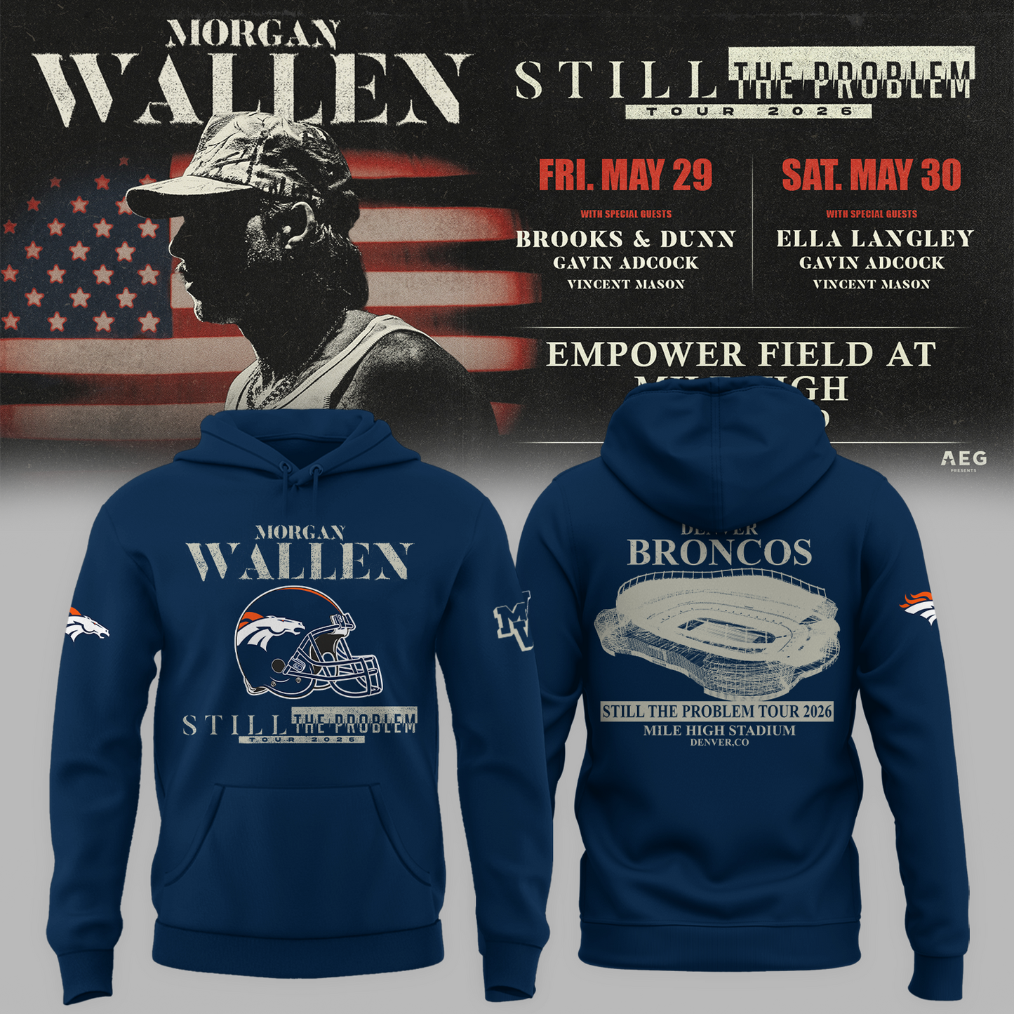 Limited Edition MWallen x DenverBs Hoodie 2026