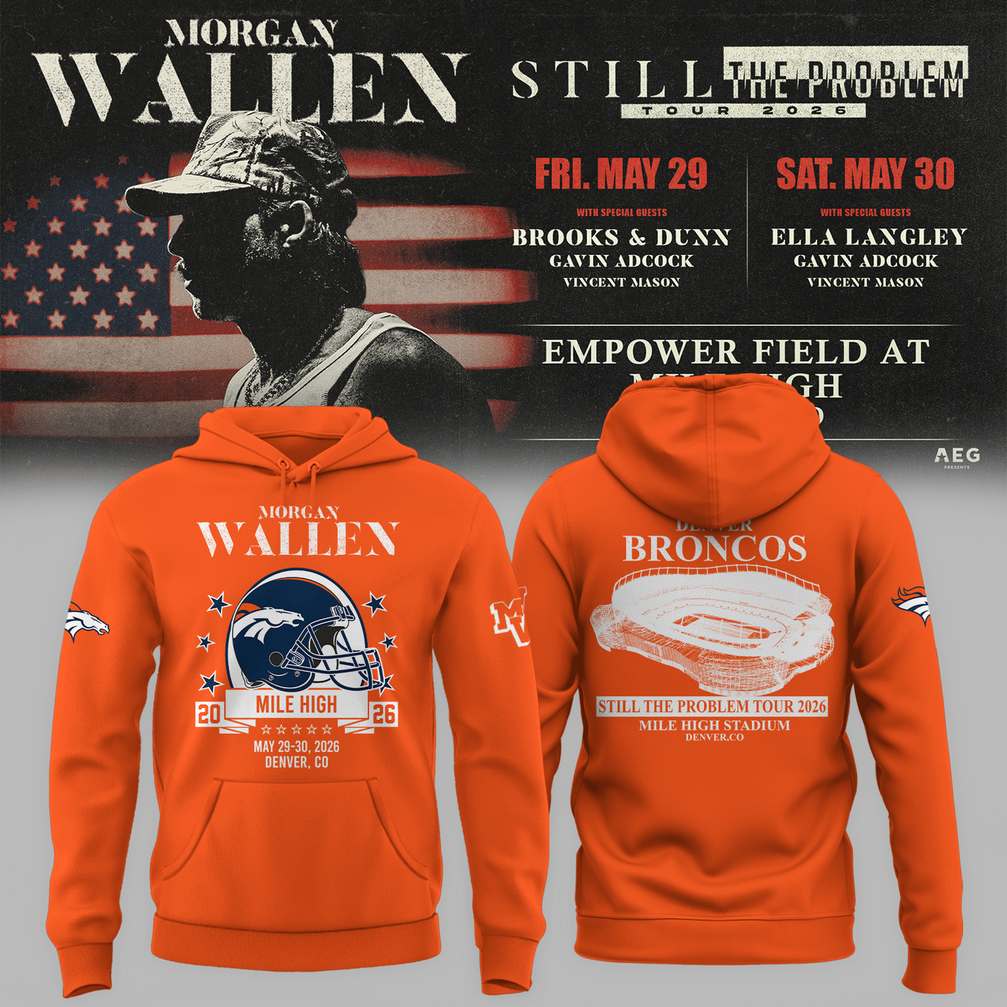Limited Edition MWallen x DenverBs Hoodie 2026