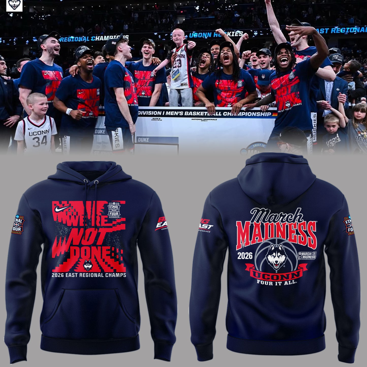 Limited Edition MBB 2026 Final Four 🏀 Hoodie