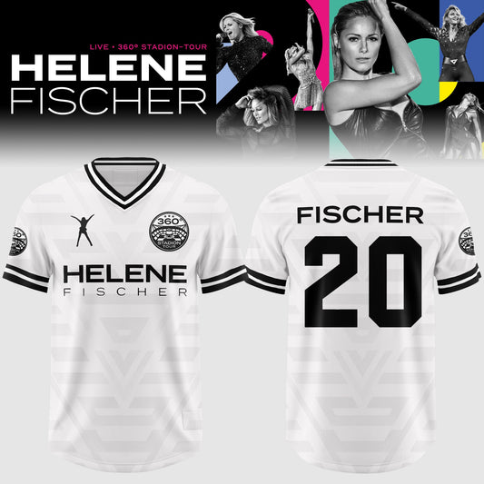 Helene Fischer – 360° Stadion Tour 2026 Limited Jersey – White