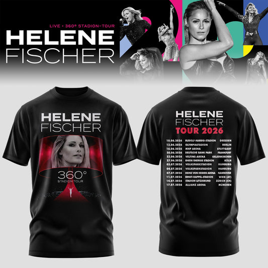 Helene Fischer – 360° Stadion Tour 2026 Limited T-Shirt