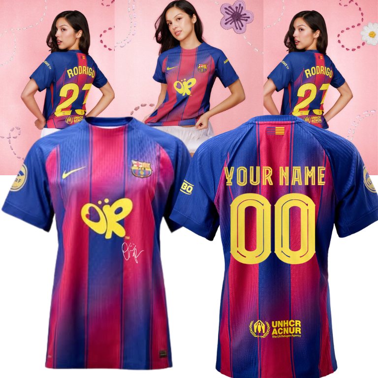 _FCB x Olivia _Rodrigo Limited Signed Jersey 25/26