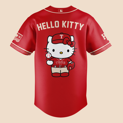 Exclusive Tejas City Connect Texas Rangers x Hello Kitty Jersey 2026