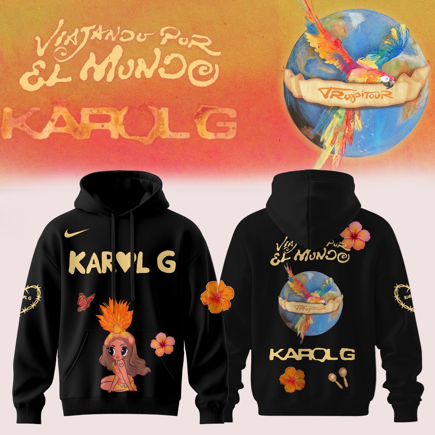 Tropitour Midnight 2026 Edition Hoodie