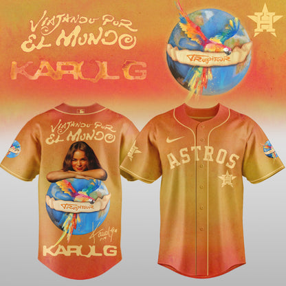 .Baseball x Karol G – Nos Vamos de Tour JERSEY(All Team)