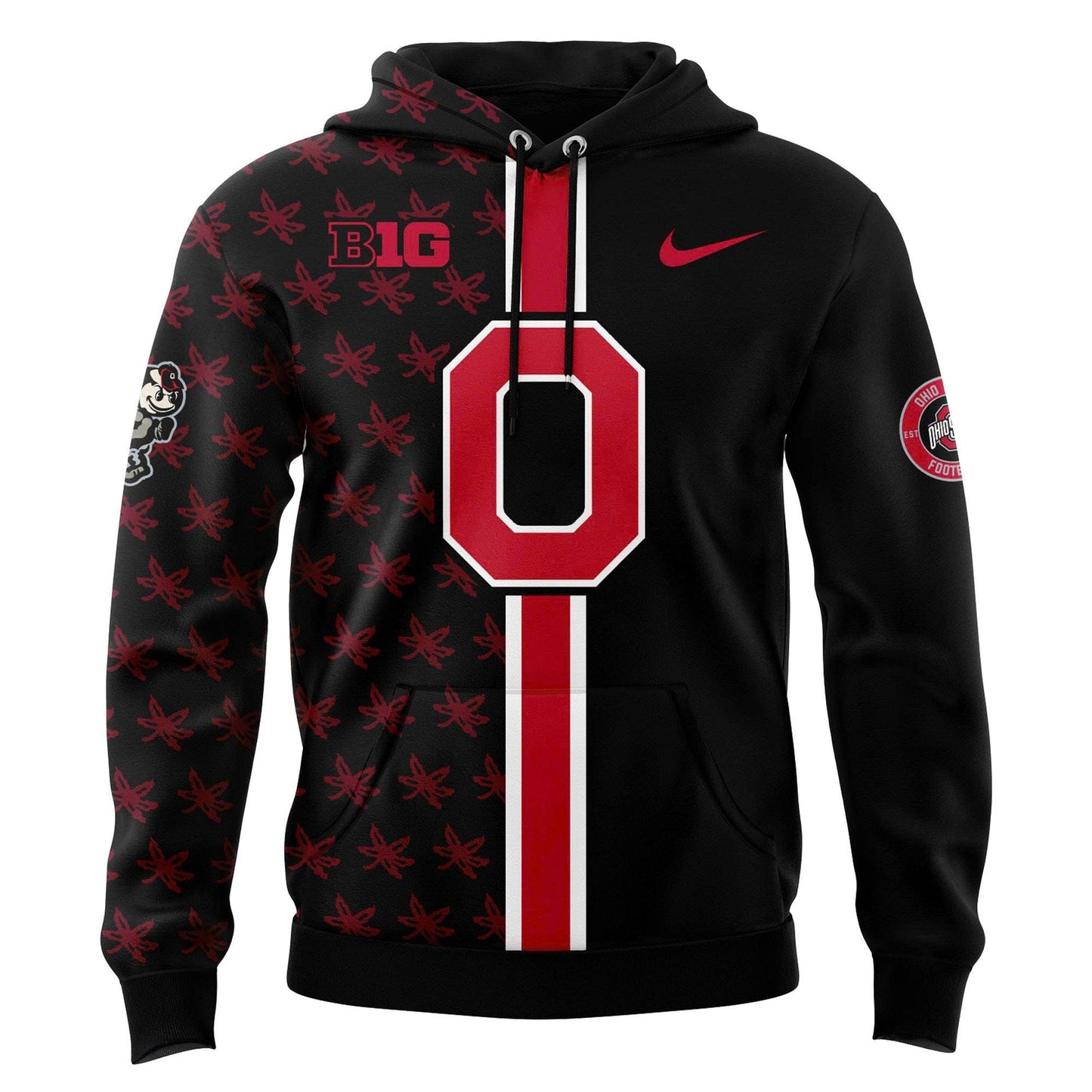 Premium Ohio State Buckeyes Black Hoodie 2026 Season