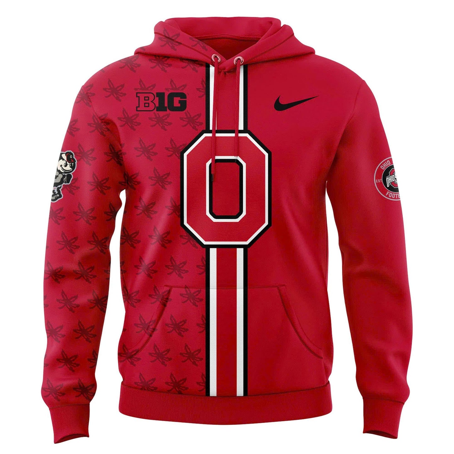 Premium Ohio State Buckeyes Red Hoodie 2026 Season