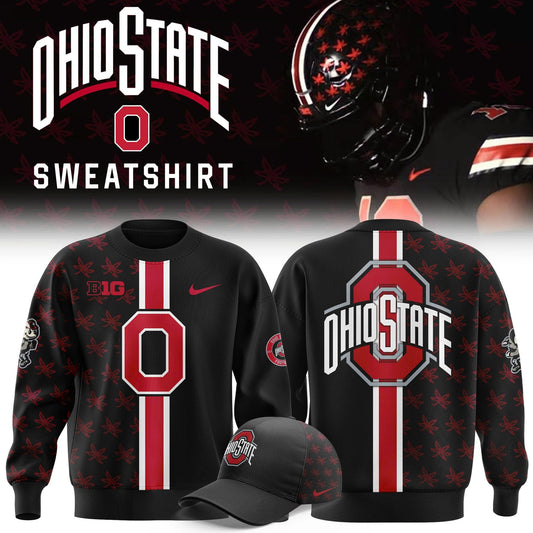 Premium Ohio State Buckeyes Black Sweatshirt 2026 Season