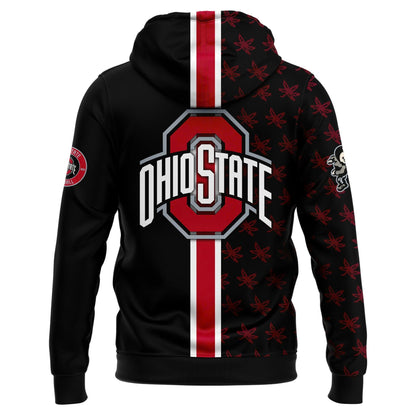 Premium Ohio State Buckeyes Black ZIP Hoodie 2026 Season