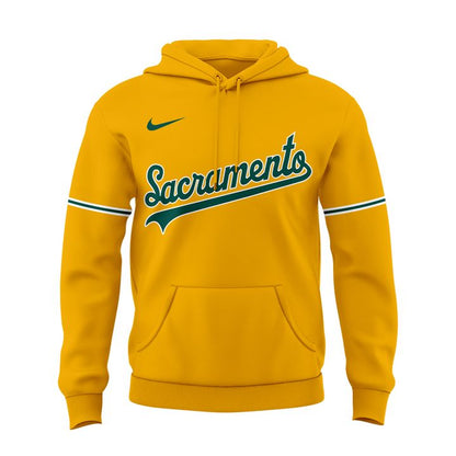 Men's Athletics Nike Gold Sacramento Hoodie