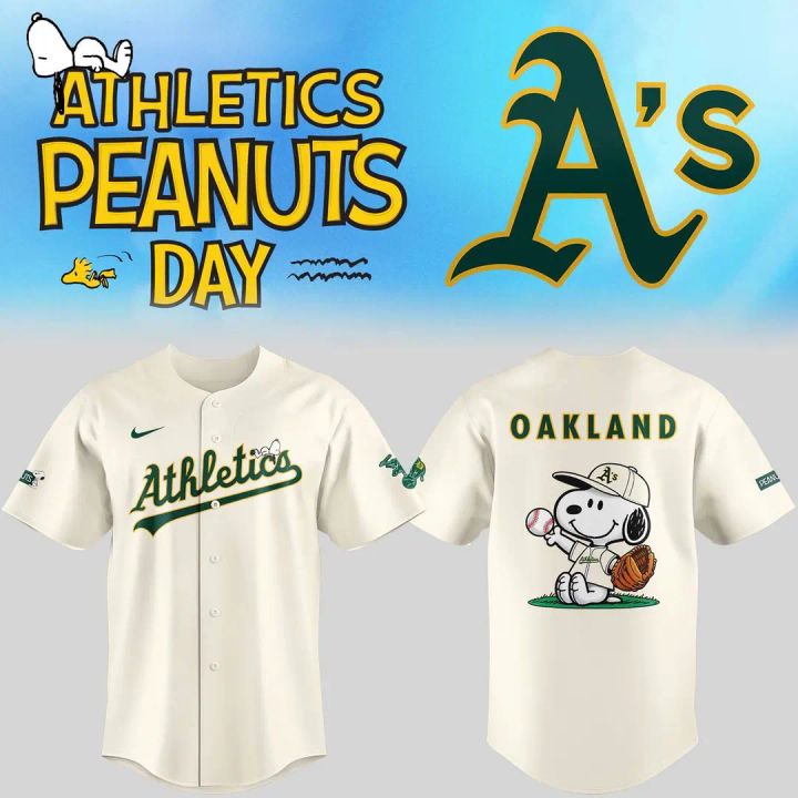 Athletics x Peanuts Snoopy Limited Edition Jersey