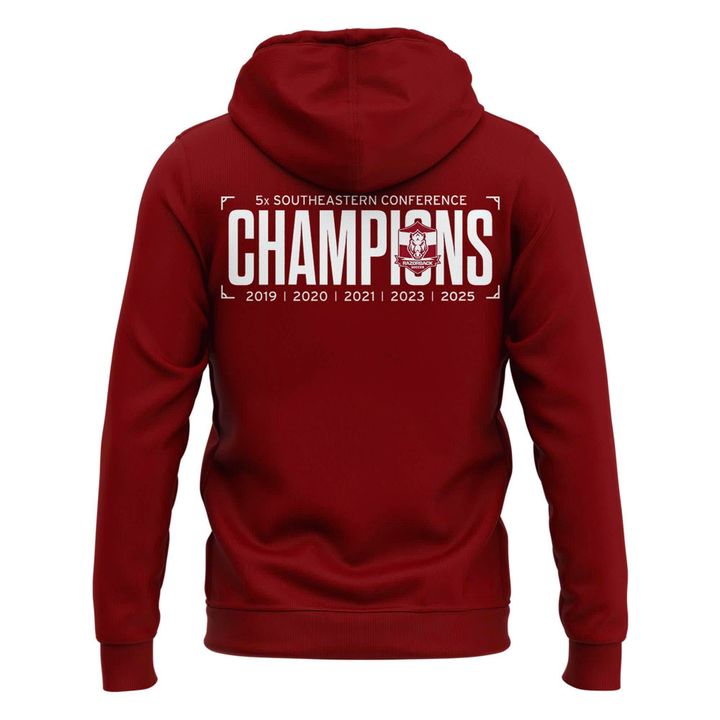 Special 2025 Regular Season Champions Arkansas Soccer Hoodie
