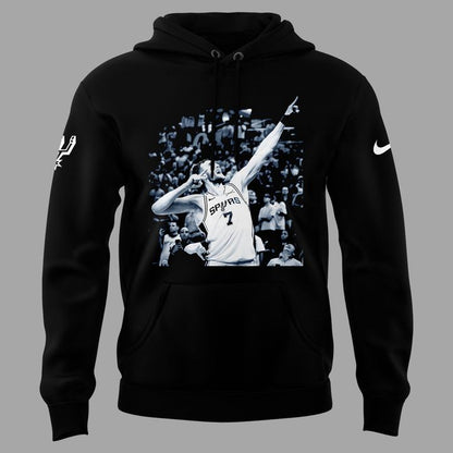 Limited edition hoodie "Luke Kornet" San Antonio Spurs 2025.