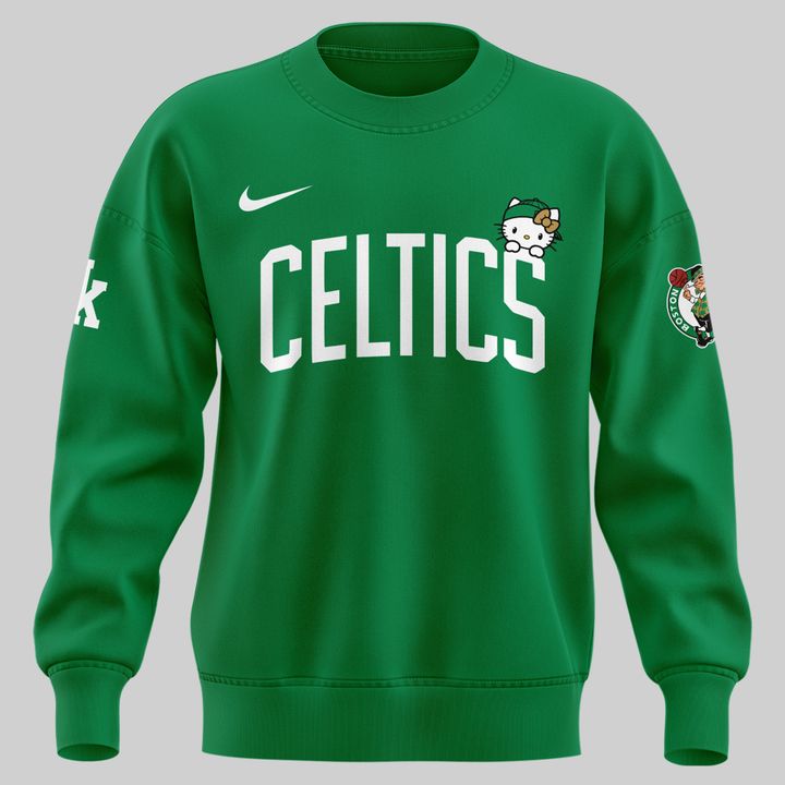 Boston Celtics x Hello Kitty Night 2026 Special Edition Sweatshirt