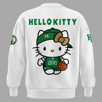 01.Boston Celtics x Hello Kitty Night 2026 Special Edition Sweatshirt