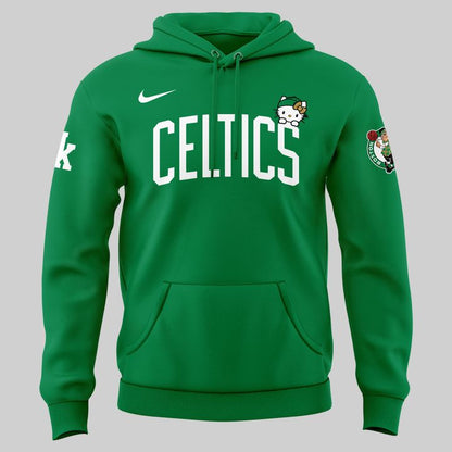 01.Boston Celtics x Hello Kitty Night 2026 Special Edition Hoodie