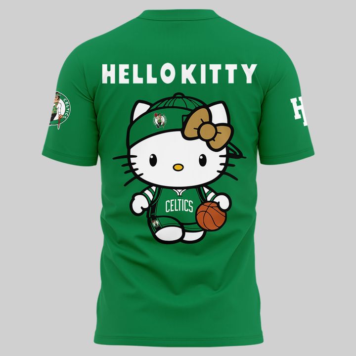Boston Celtics x Hello Kitty Night 2026 Special Edition T-Shirt