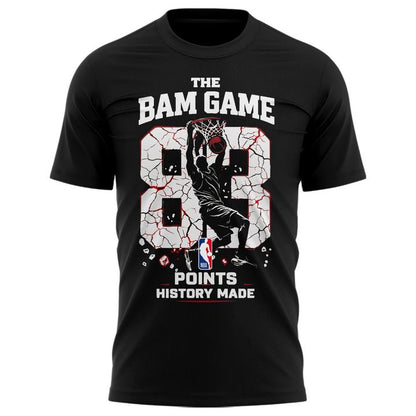 Bam Adebayo Miami Heat The Bam Game 83 Point History Made T-Shirt