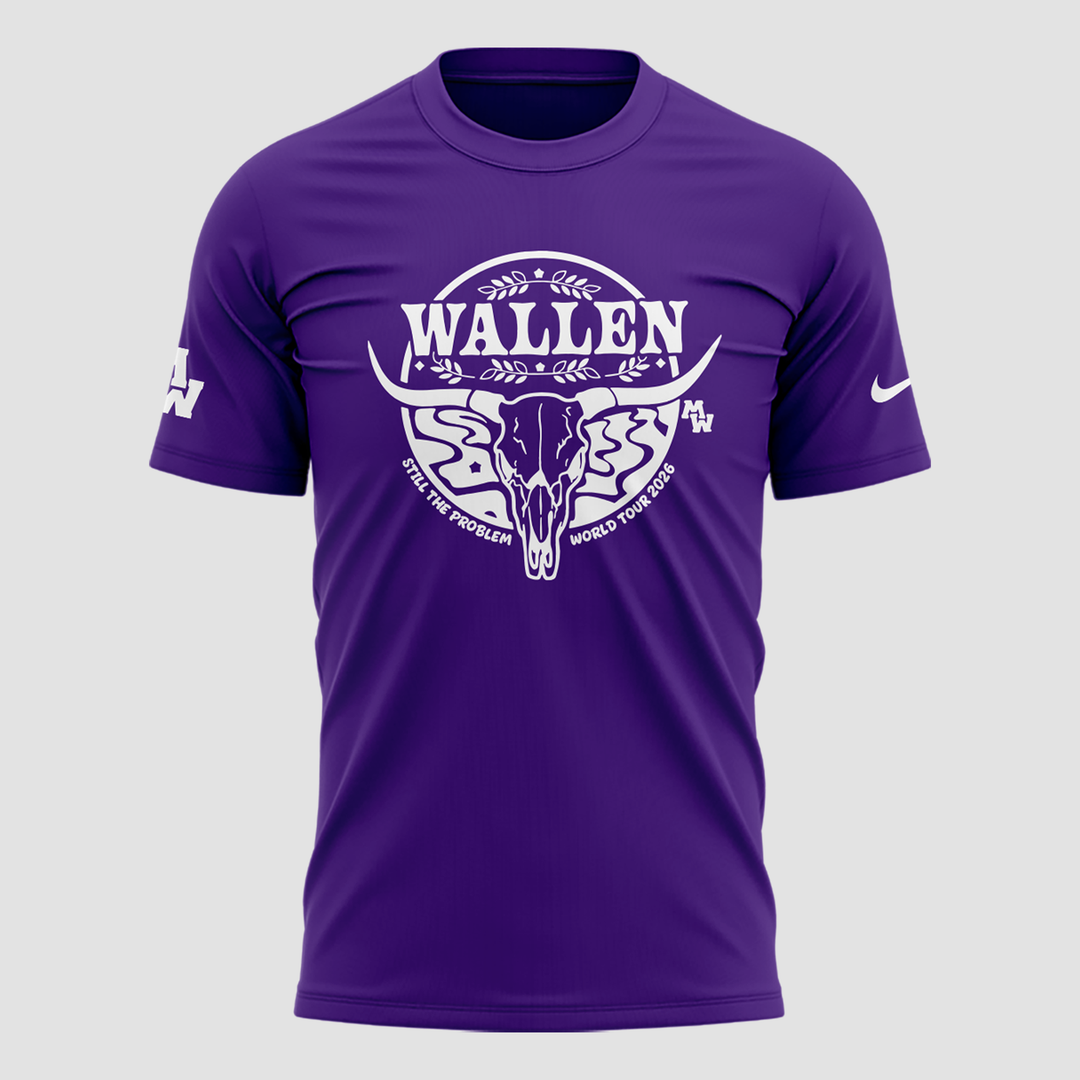 Minnesota Vikings 2026 Exclusive Morgan Wallen T-Shirt