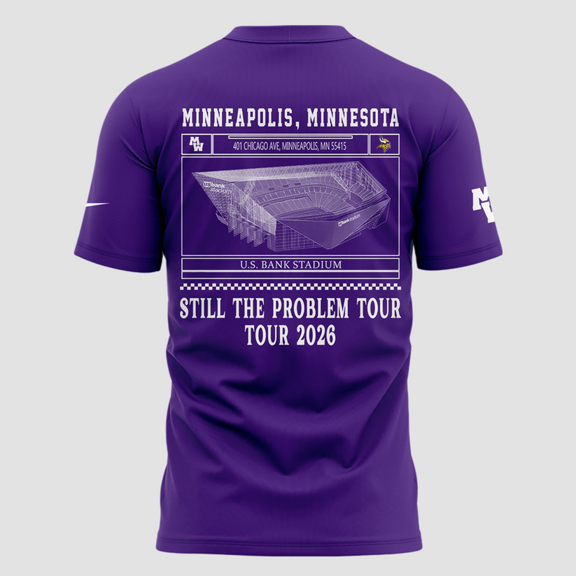 Minnesota Vikings 2026 Exclusive Morgan Wallen T-Shirt