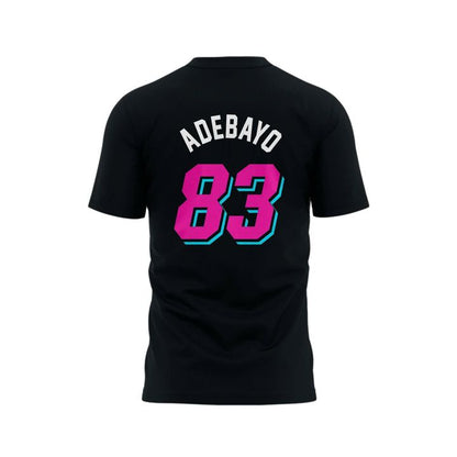 Bam Adebayo “83-Point Game” Black T-Shirt.