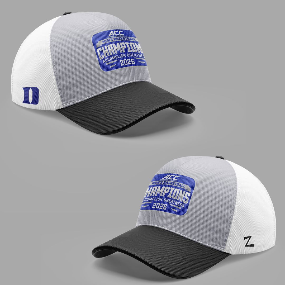 Duke Blue Devils Unisex 2026 ACC Men's Basketball Tournament Champions Locker Room Special Hoodie