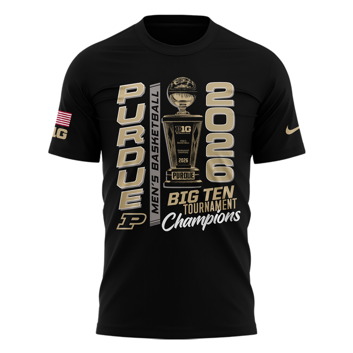 04.Purdue Men's Basketball 2026 Big Ten Tournament Champions T Shirt