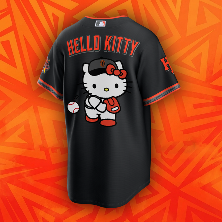 Special New Edition San Francisco Giants Gigantes x Hello Kitty Jersey 2026