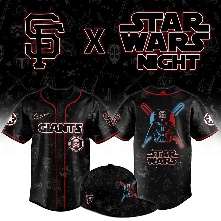 San Francisco Giants 2025 Star Wars Night Limited Jersey