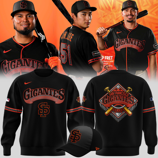 Special New Edition San Francisco Giants Gigantes Sweatshirt 2026
