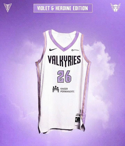 Limited edition Custom Jersey Valkyries Violet and Heroine edition is here!