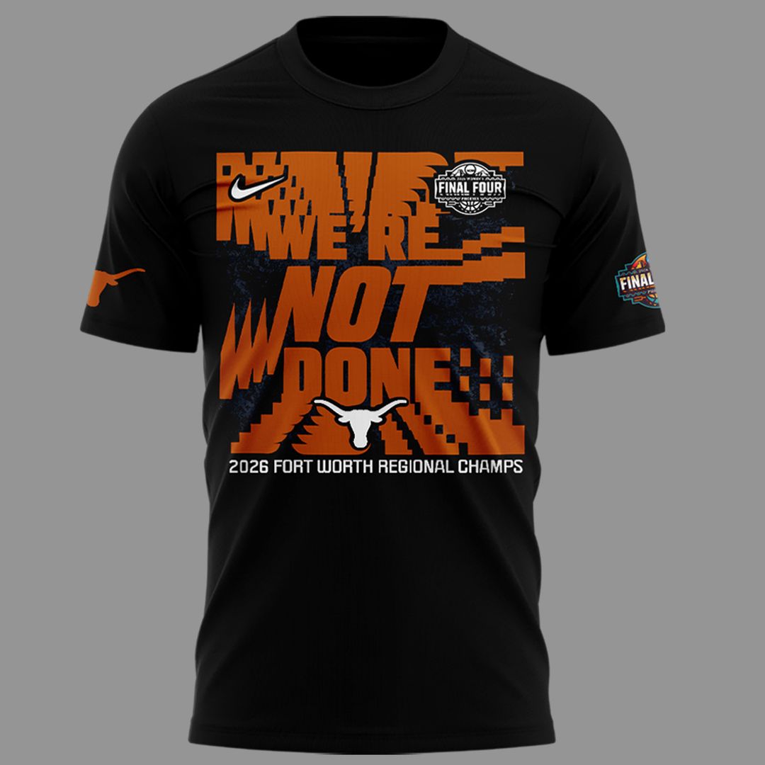 Texas Longhorns 2026 Women's Basketball Tournament March Madness Final Four T-Shirt