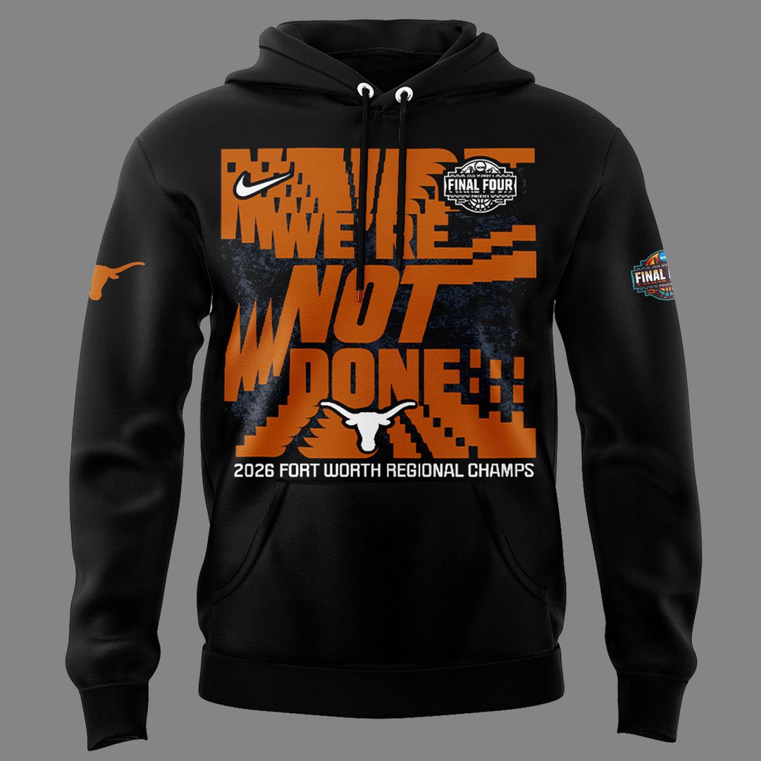 Texas Longhorns 2026 Women's Basketball Tournament March Madness Final Four Hoodie