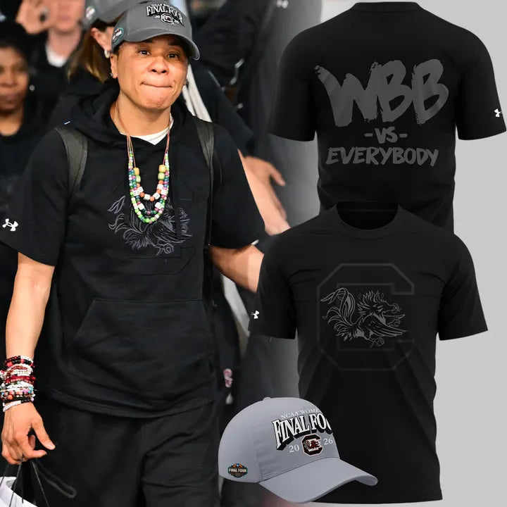 South Carolina Gamecocks -vs-EVERYBODY 2026 T-Shirt
