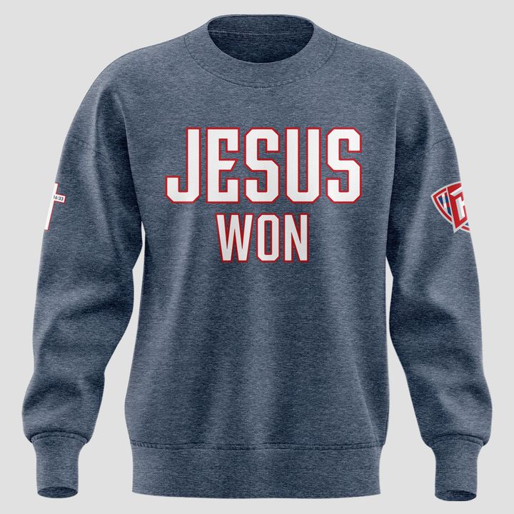Limited Edition Radford Baseball Jesus Won SWEATSHIRT