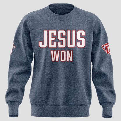 Limited Edition Radford Baseball Jesus Won SWEATSHIRT