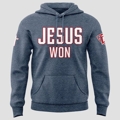 Limited Edition Radford Baseball Jesus Won Hoodie